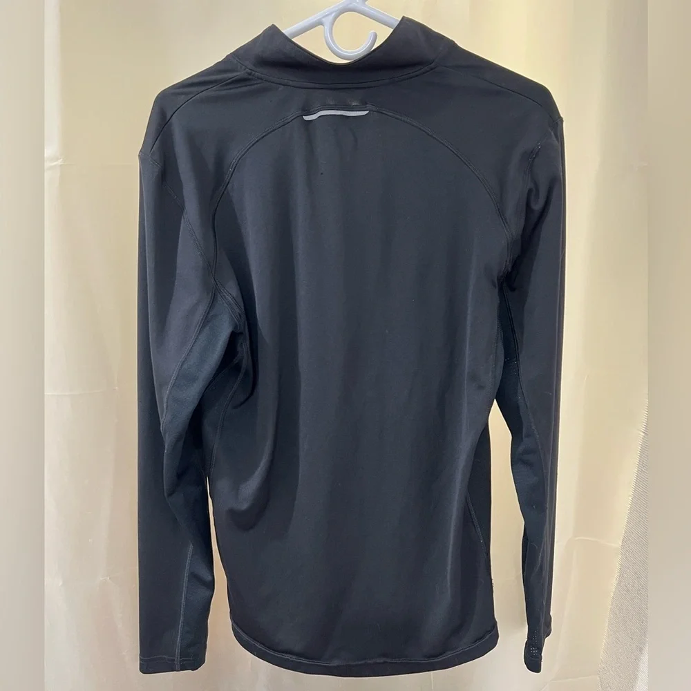 C9 by Champion Quarter Zip Performance Duo Dry Black Long Sleeve Shirt - Medium - Picture 4 of 6